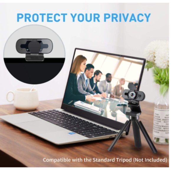 BRAND NEW HD 1080P Webcam with Built-in Microphone - Picture 4 of 6